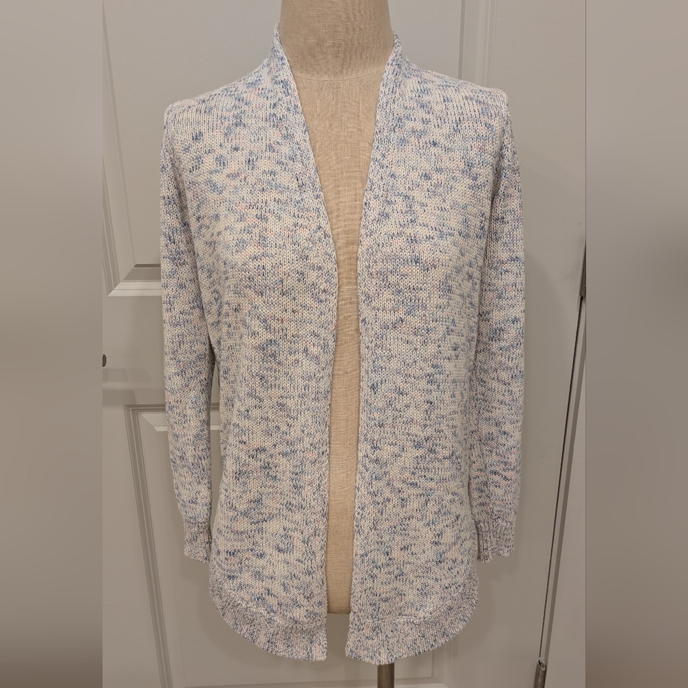 GAP Marled Open-Front Cardigan